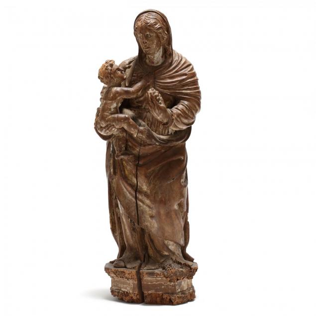 a-german-carving-of-madonna-child-with-grapes