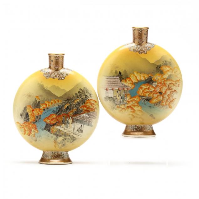 pair-of-satsuma-moon-vases