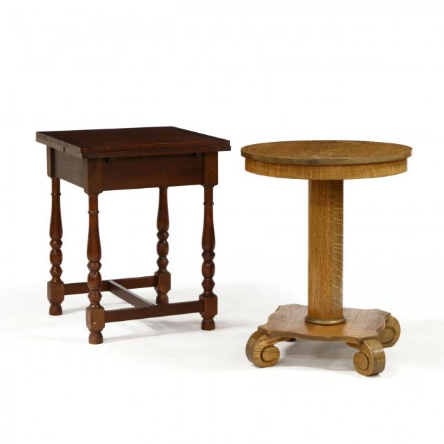 two-vintage-occasional-tables