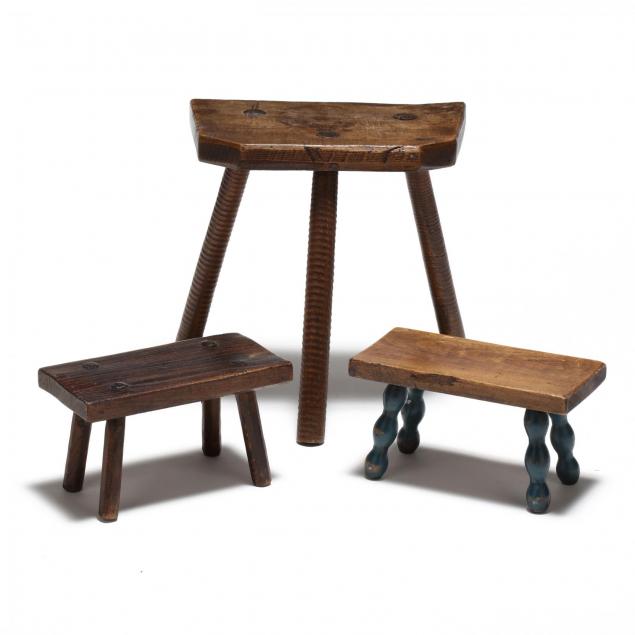 three-vintage-stools