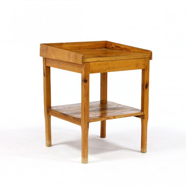 southern-yellow-pine-work-table