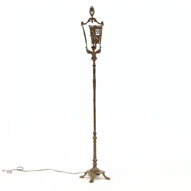 renaissance-style-cast-bronze-floor-lamp