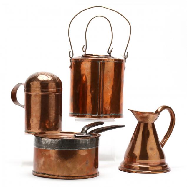 4-pc-vintage-copper-kitchen-accessories