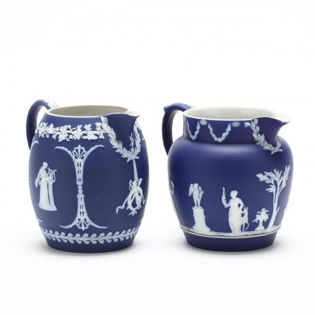 two-wedgwood-jasperware-pitchers