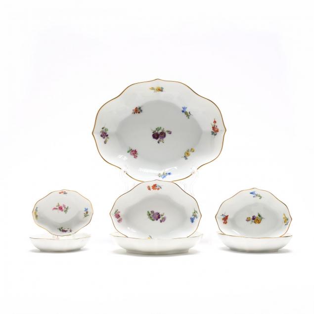 meissen-seven-piece-graduated-sweet-meat-set