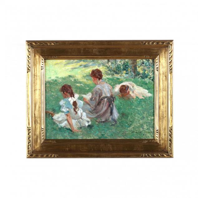 edmund-marion-ashe-1867-1941-study-for-i-on-the-lawn-i