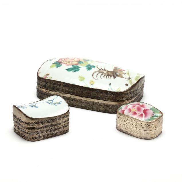 three-decorative-porcelain-shard-boxes