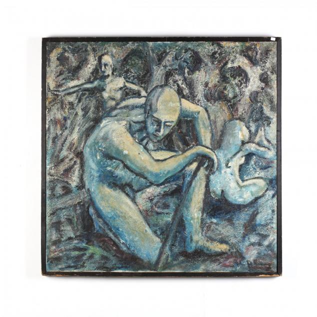 modernist-painting-with-figures-in-blue