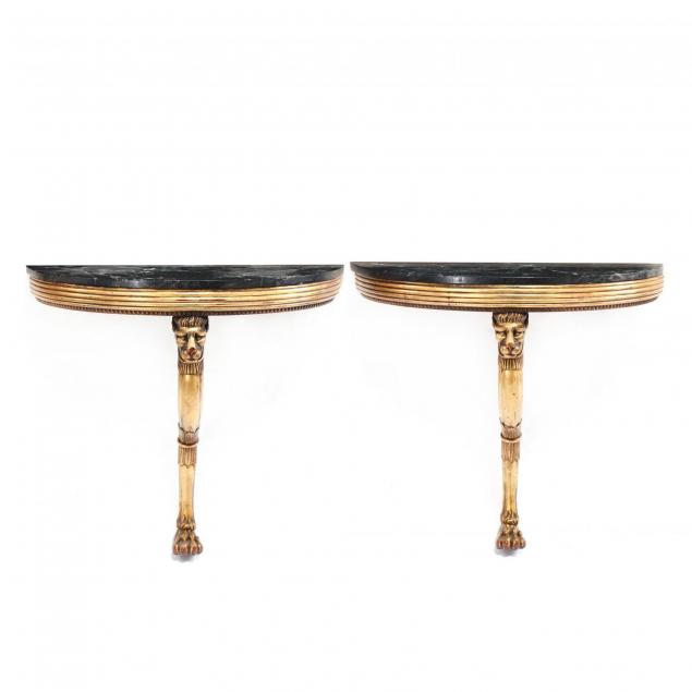 pair-of-neoclassical-gilt-wood-marble-top-console-tables