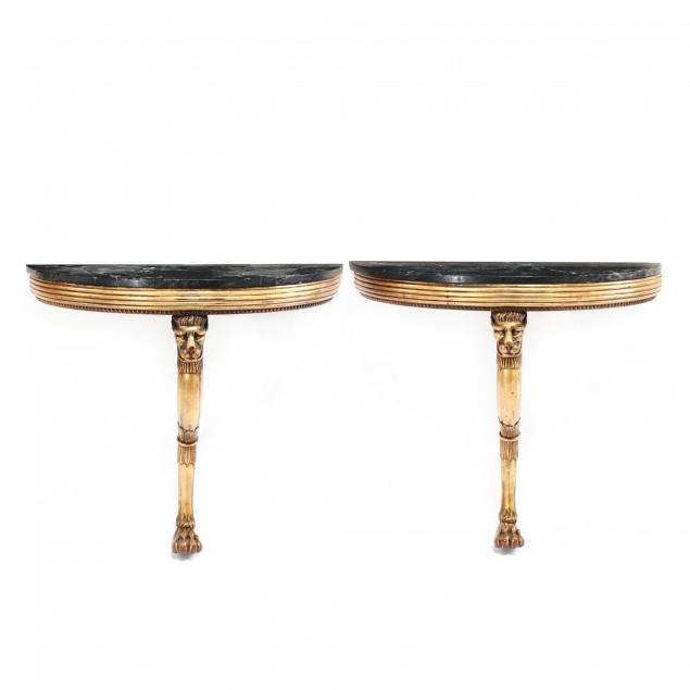 pair-of-neoclassical-gilt-wood-marble-top-console-tables