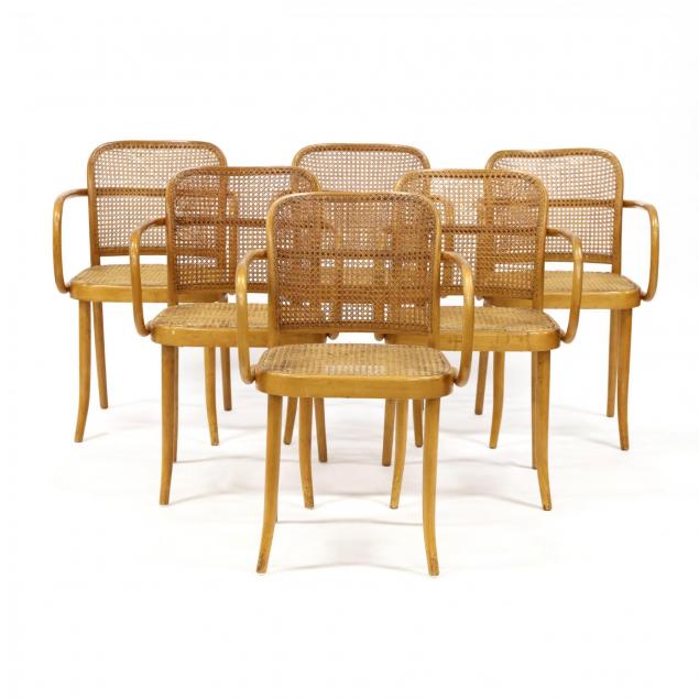 joseph-hofmann-set-of-six-prague-arm-chairs