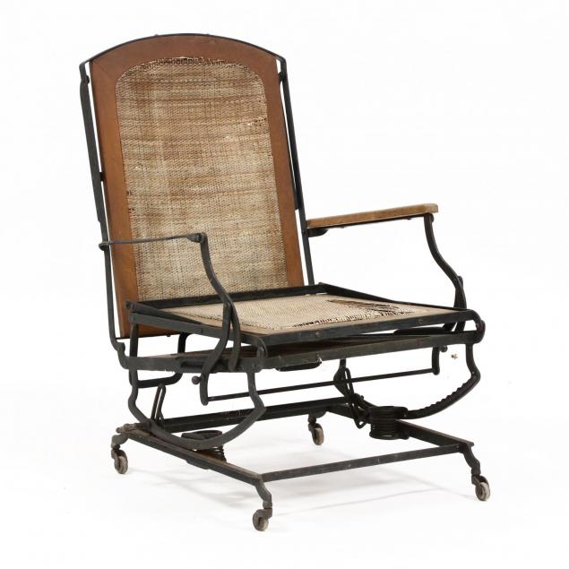 unusual-early-industrial-platform-rocker-lounge-chair