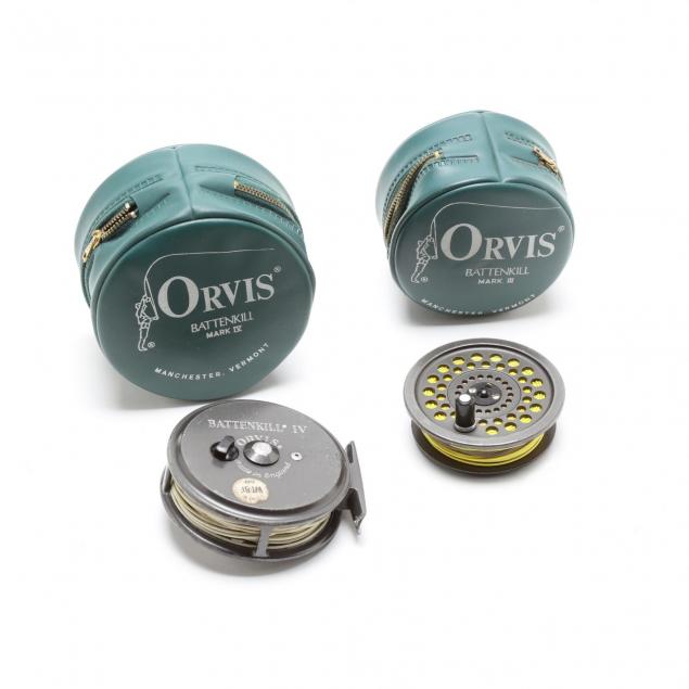 two-orvis-fly-fishing-reels