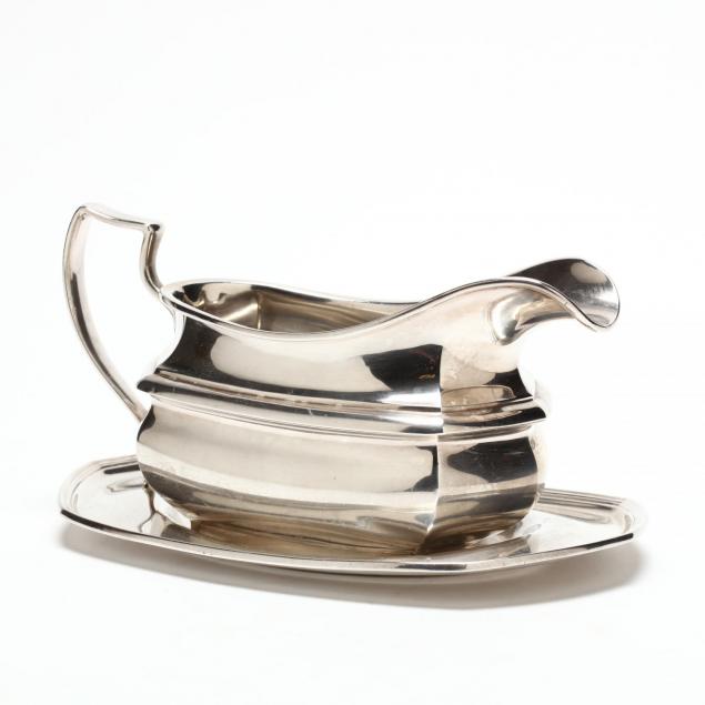 gorham-sterling-silver-sauce-boat-undertray