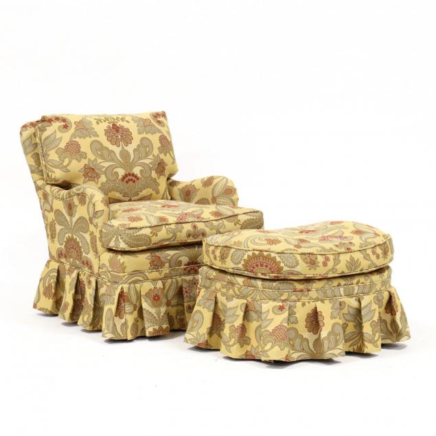 upholstered-club-chair-and-ottoman