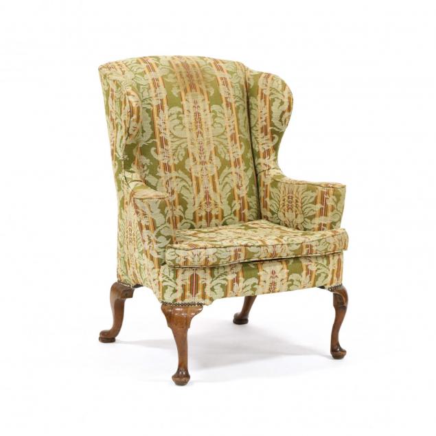 english-queen-anne-style-antique-wing-back-chair