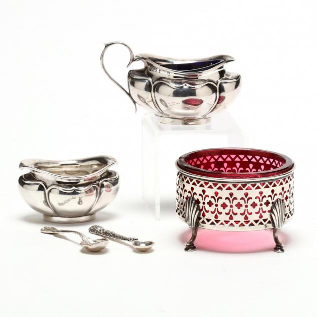 group-of-sterling-silver-condiment-servers