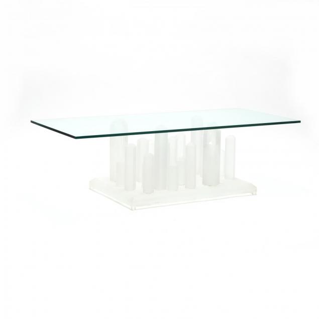 modern-lucite-stalagmite-coffee-table