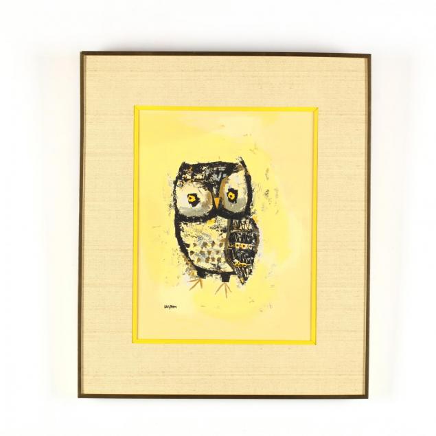 margaret-layton-mid-century-print-of-an-owl