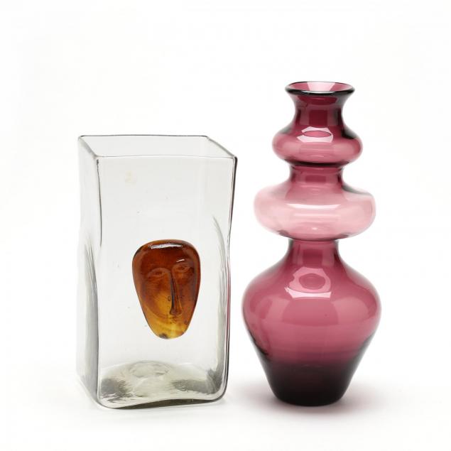 blenko-two-pieces-of-modernist-art-glass