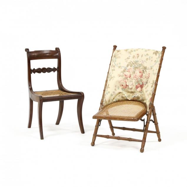 two-antique-chairs