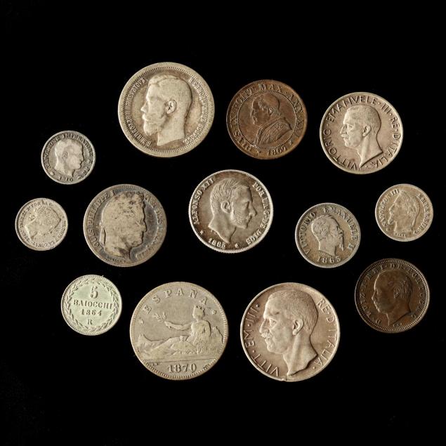 thirteen-fractional-european-coins