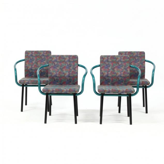 ettore-sottsass-it-1917-2007-set-of-four-arm-chairs-for-knoll