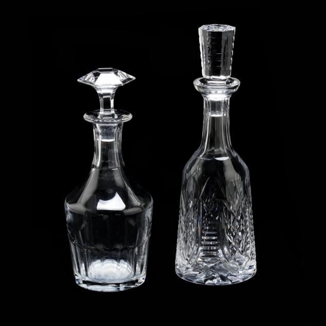 baccarat-and-waterford-crystal-decanters