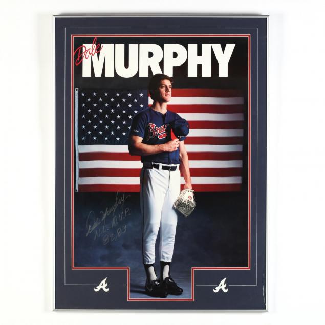 framed-single-signed-gold-glove-dale-murphy-poster