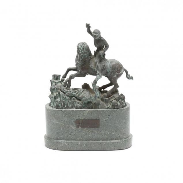 bronze-statue-of-saint-george-slaying-the-dragon