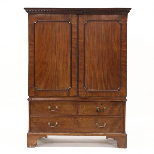 georgian-mahogany-linen-press