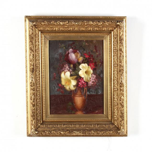 vintage-painting-of-flowers-in-an-urn