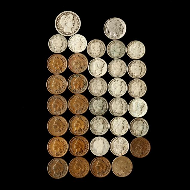 36-small-denomination-19th-and-early-20th-century-u-s-coins