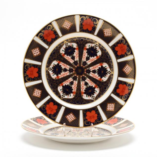 pair-of-royal-crown-derby-english-imari-plates