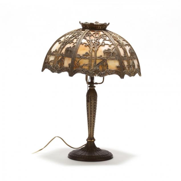 vintage-slag-glass-table-lamp