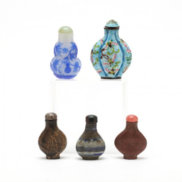 five-chinese-snuff-bottles