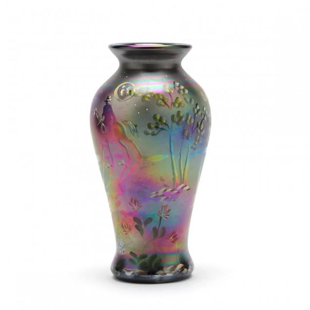 fenton-hand-painted-art-glass-vase
