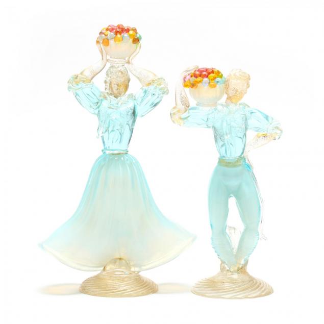 barovier-toso-pair-of-glass-figures