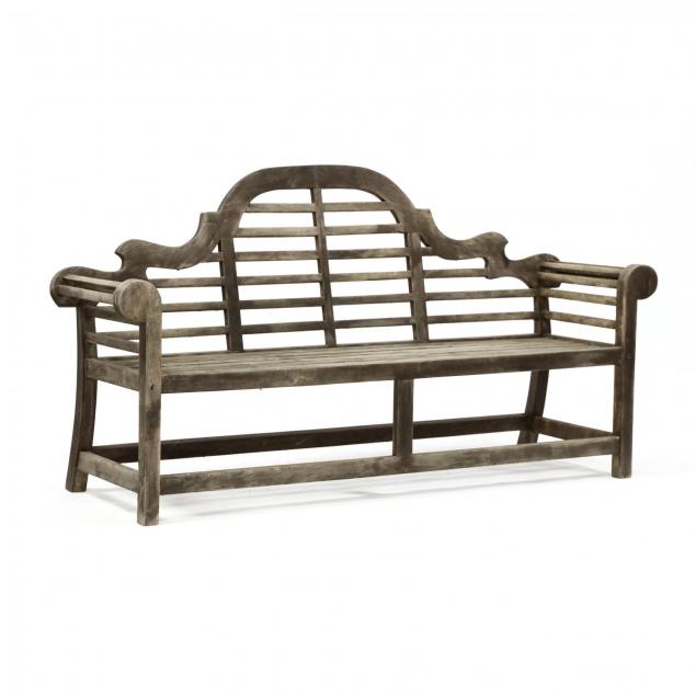 chinese-style-teak-garden-bench