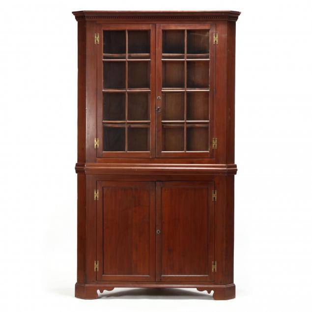 southern-chippendale-walnut-corner-cupboard