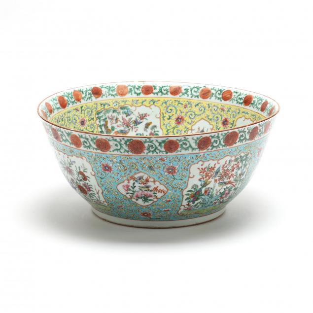 chinese-export-famille-jaune-punch-bowl