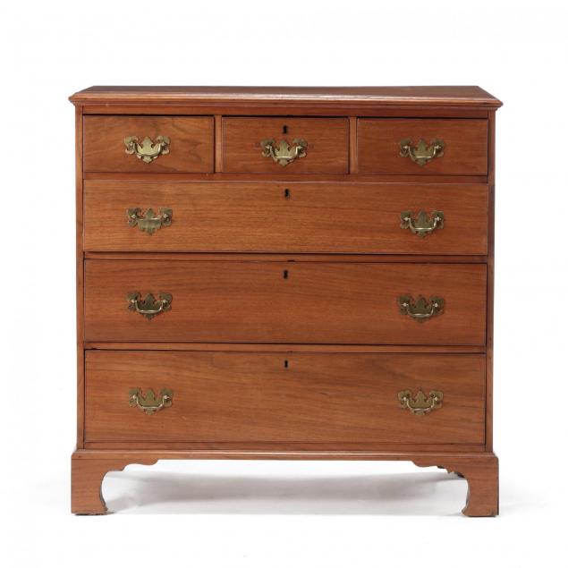 southern-chippendale-walnut-chest-of-drawers