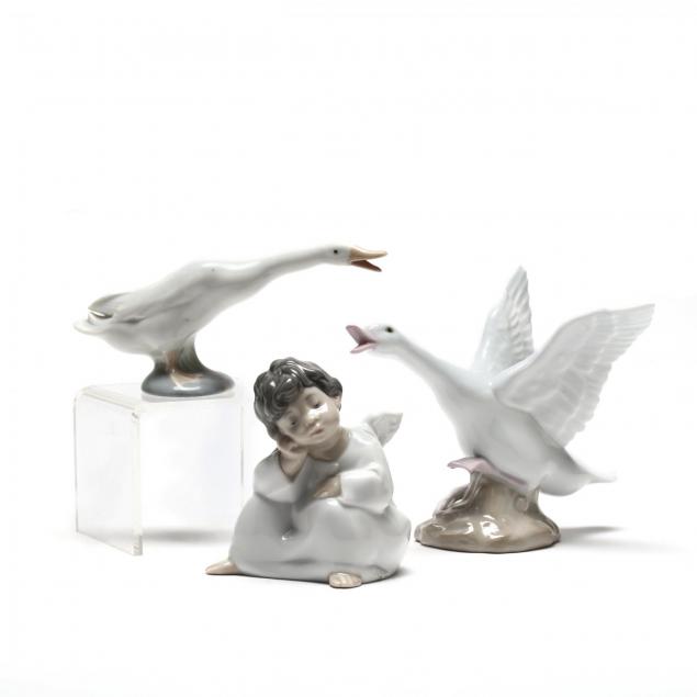 three-porcelain-figurines-incl-lladro-kpm