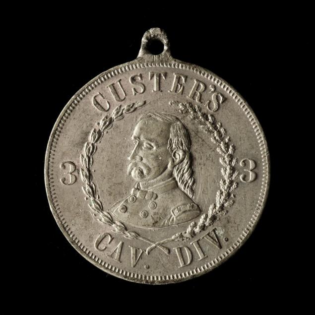 very-rare-1864-custer-s-third-cavalry-division-medallion