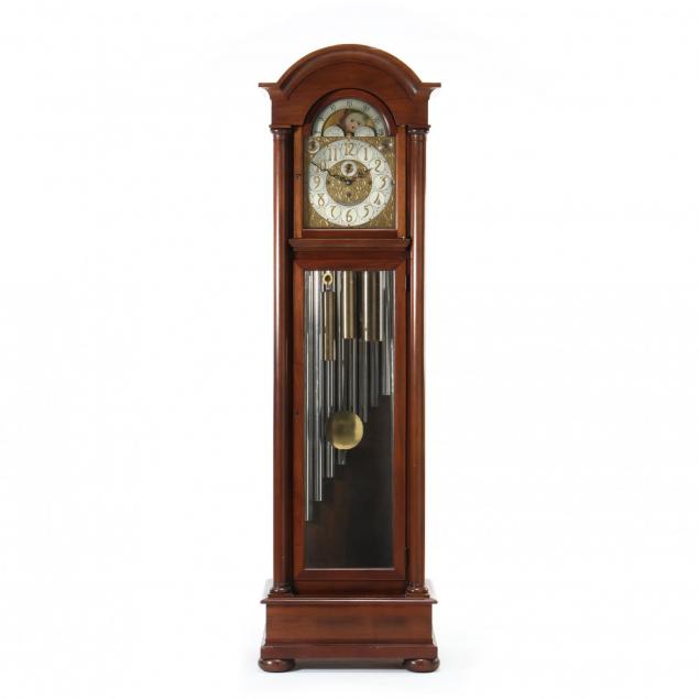 bailey-banks-biddle-nine-tube-tall-case-clock