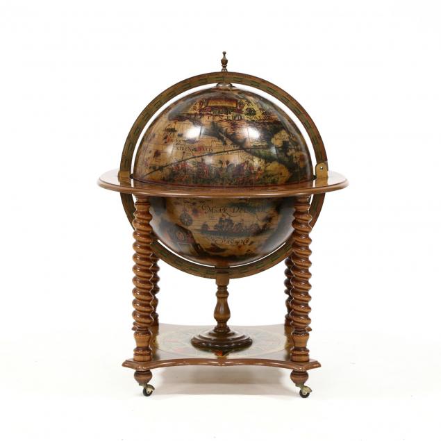 contemporary-renaissance-style-globe-bar