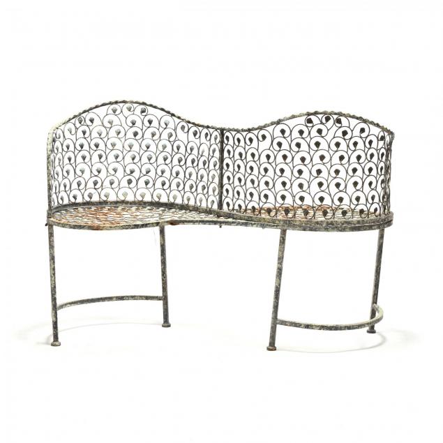 contemporary-cast-iron-garden-tete-a-tete