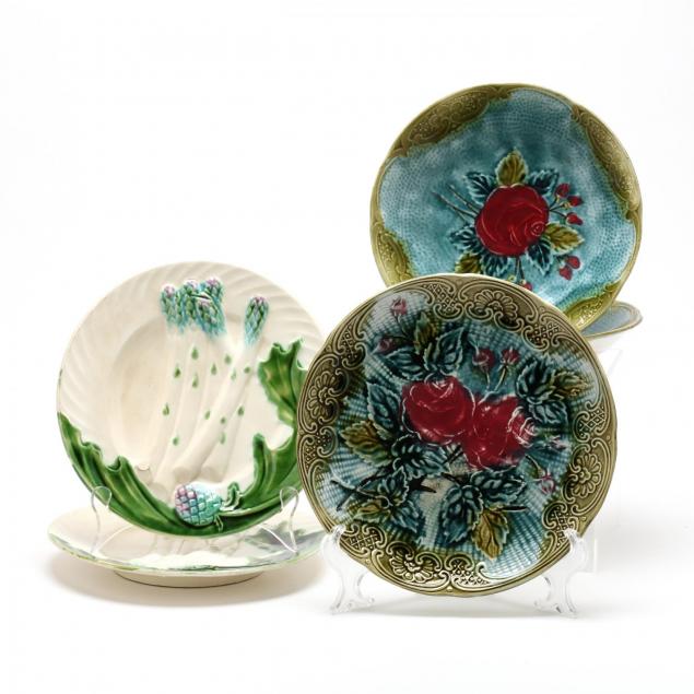 assembled-majolica-serving-set