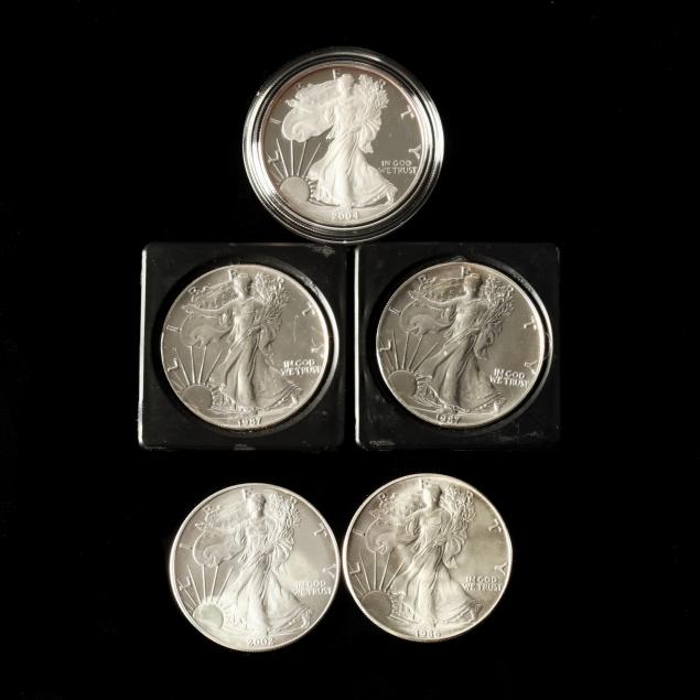 five-1-american-silver-eagles