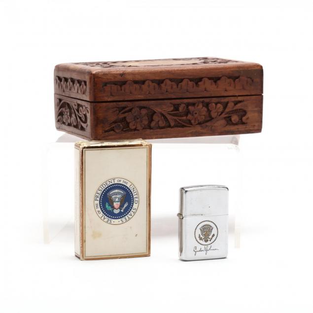 vintage-presidential-lighter-and-cigarettes